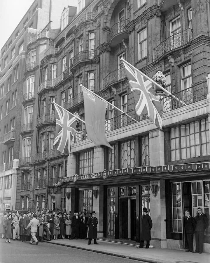 "As Claridge’s reputation grows, it attracts visits from Queen Victoria and Prince Albert, soon becoming a favoured retreat for heads of state and royalty across Europe."