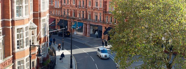 View of Mount Stree from The Connaught hotel